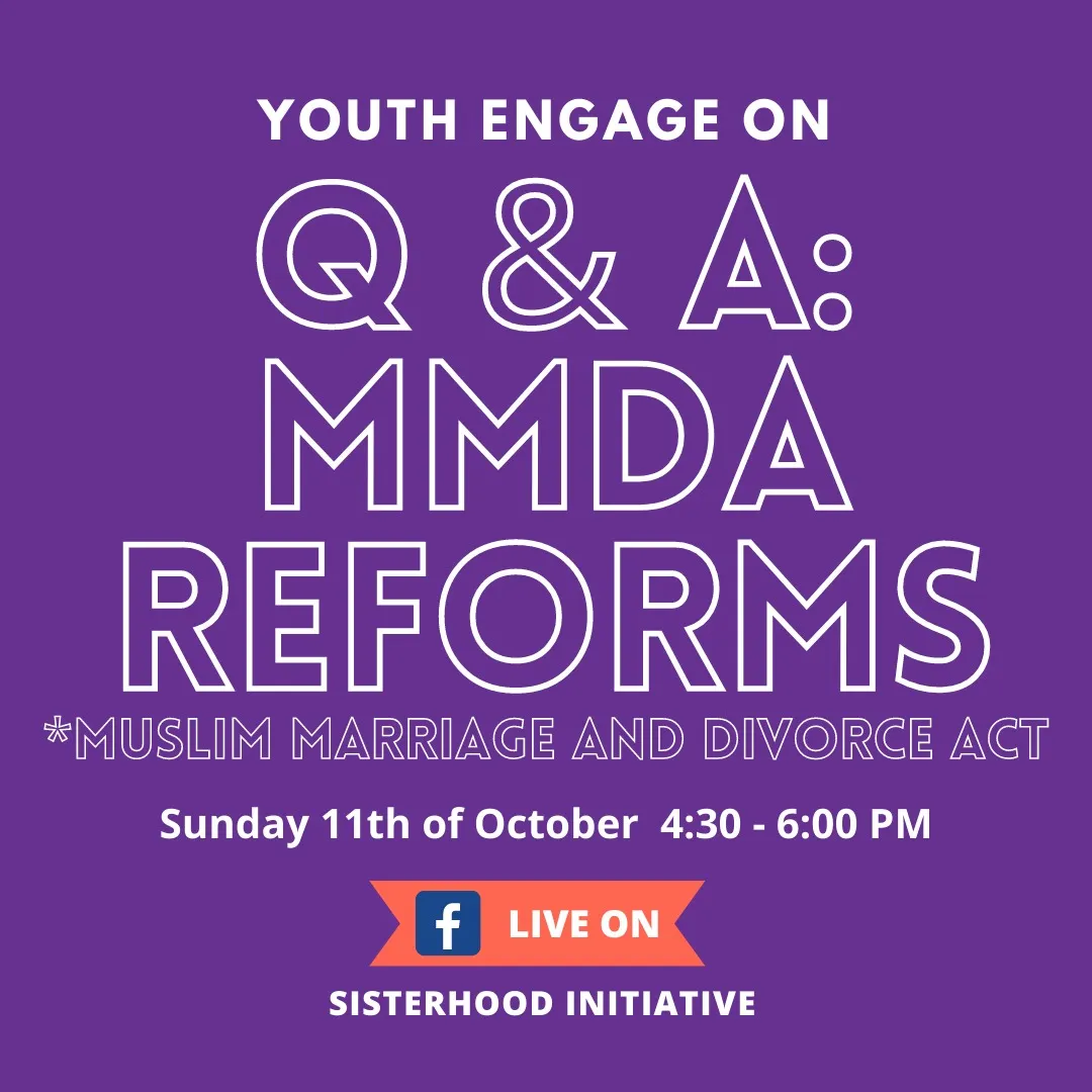 A Deeper Look Into The MMDA: Youth Engage Q&A by the Sisterhood Initiative and MPLRAG