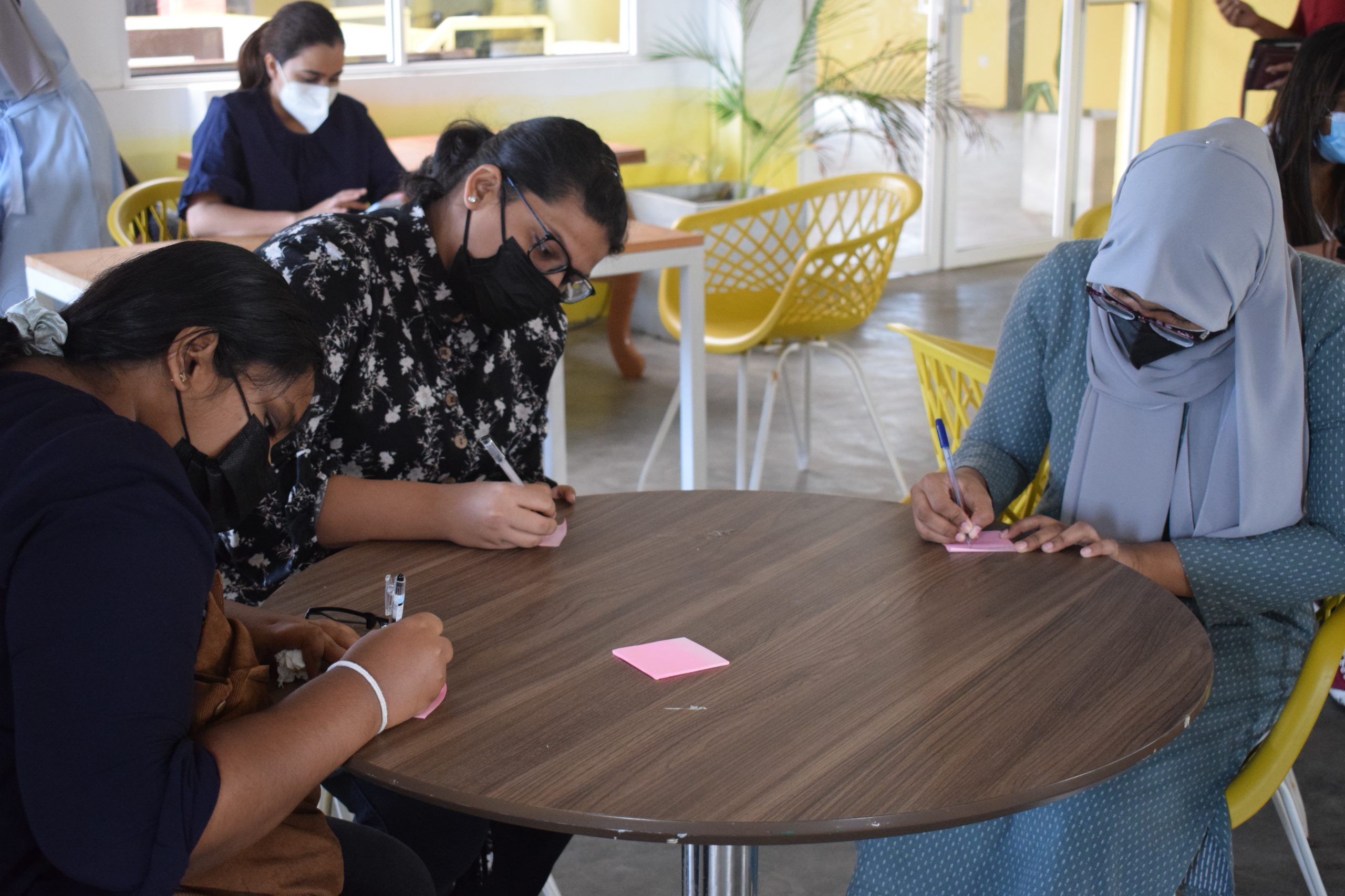Sisterhood Initiative branded tote bags